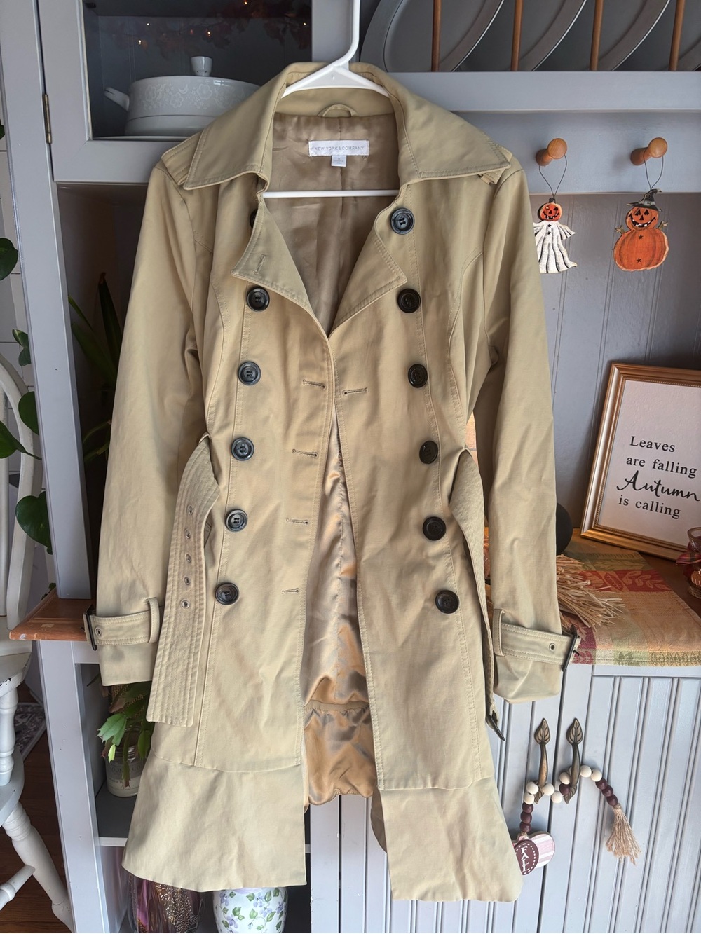 New York and Company trench coat